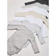 thumbnail image 4 of Hudson Baby Cotton Long-Sleeve Bodysuits, 7-Pack, Newborn-24 Months, 4 of 7