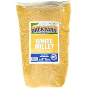 Backyard Seeds White Millet 8 Pounds