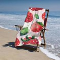 thumbnail image 4 of PHYHOO Cute Pink Beach Towel, Sand Free Microfiber Beach Blanket, Quick Dry Absorbent Bath Towels for Swimming Pool, Camping, Picnic, Yoga Gym Sports 30x60in, 4 of 8