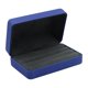 thumbnail image 1 of Caja de joyería, organizador de anillos, escaparate, caja de anillos de viaje, joyería portátil elegante Azul, 1 of 8