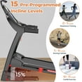 thumbnail image 7 of FaayFian 5.0HP Folding Treadmill for Home with 15% Auto Incline, 10MPH Speed, 300 LB Capacity, Bluetooth Speakers, App Control, 71 Programs, Portable Running Machine w/ Knee Protection Gift, 7 of 7