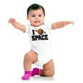 thumbnail image 4 of Saturn Love I Heart Outer Space Romper Boys or Girls Infant Baby Brisco Brands 18M, 4 of 7