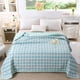 thumbnail image 1 of Summer Cool Quilt Thin Lightweight Quilt Core - Colcha acondicionada suave, suave y lavable, cómoda para lavar y cómoda colcha de verano para dormitorio, 1 of 6