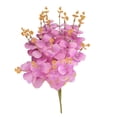 thumbnail image 1 of Moyic Flor artificial de plástico 20 cabezas 5 ramas 50 cm dormitorio centro comercial fiestas decorativas flores falsas decoración rosa Jardín y Patio Violeta Moyic HA063268-03, 1 of 6