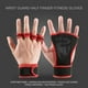 thumbnail image 5 of Nuevos guantes de entrenamiento de levantamiento de pesas ventilados con muñequeras incorporadas para hombres y mujeres, 5 of 6