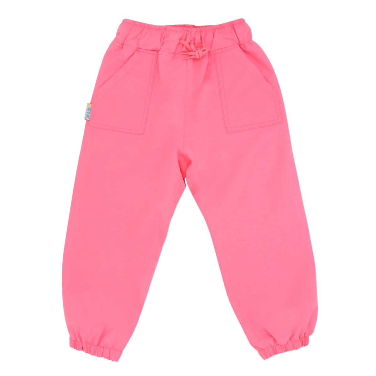 Jan & Jul PuddleDry Kids Girls Rain Pants (Single Layer) (Watermelon Pink Size 4T