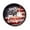 Camper Happy USA Flag, variant on KAKALAD Golden Embroidery Patch Bee Crown Bee Spare Tire Cover PVC Leather Universal Vehicle Accessories Buckle Car Tools 14”in