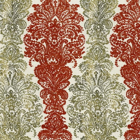 Reign 44 Jacquards Fabric, Atomic Tangerine