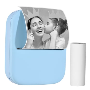 Thermal Printer,Notes Journal Receipt X1 Portable Pocket Printer Sticker Inkless 300dpi Picture Notes Sticker Inkless Compatible Ios Bt Thermal Printer Thermal Printer 300dpi Paper Printer Sticker