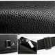 thumbnail image 4 of Riñonera de piel para hombre | Bandolera con múltiples bolsillos | Material de PU para negocios y viajes | Correa ajustable | Negro, marrón y caqui, 4 of 6