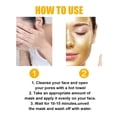 thumbnail image 6 of Peel-Off Gold Mask Deep Cleansing Face, Reducing Blackheads, Tightening Skin, Spreadable Mask, 6 of 6