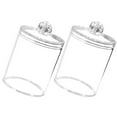 thumbnail image 4 of 2Pcs Cotton Ball Dispensers Sealing Performance Jars for Cotton Buds Women, 4 of 8