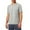 Light Gray, variant on MIXUE Mens T-Shirts Summer Solid Color Round Neck Short Sleeve Breathable Casual Sports Outdoor Workouts Pullover Tops T Shirts Activewear,Gray,XXL