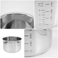 thumbnail image 4 of MasteelfCA Rice Cooker Liner Electric Cooker Inner Pot Stainless Steel Cooker Pot Rice Cooker Accessory, 4 of 8