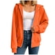 thumbnail image 2 of Neewe Hoodies Shirts for Women Early Fall Long Sleeve Tops Plain Outfits Tops Fashion Full Zip Tees 2025, 2 of 7