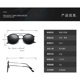 thumbnail image 4 of Gafas De Sol Clásicas De Marco Redondo Marca uv400 Para Hombre Y Mujer, 4 of 4