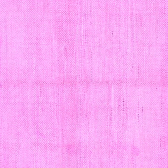 Ahgly Company Indoor Square Solid Purple Modern Area Rugs, 7' Square