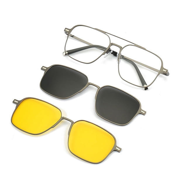 Gafas de sol polarizadas Gafas de sol magnéticas anti-ultravioleta Gafas de sol Gafas de miopía