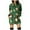 Green, variant on Womens Christmas Sweatshirts Christmas Print Long Casual Dress Womens Autumn and Winter Clothes,Green,XL