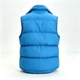 thumbnail image 6 of DYTTDG Women's Solid Color Stand Collar Puffer Vest, Full Zipper Sleeveless Outerwear With Side Pockets, Lightweight Casual Quilted Gilet for Fall Winter Daily Wear, 6 of 8