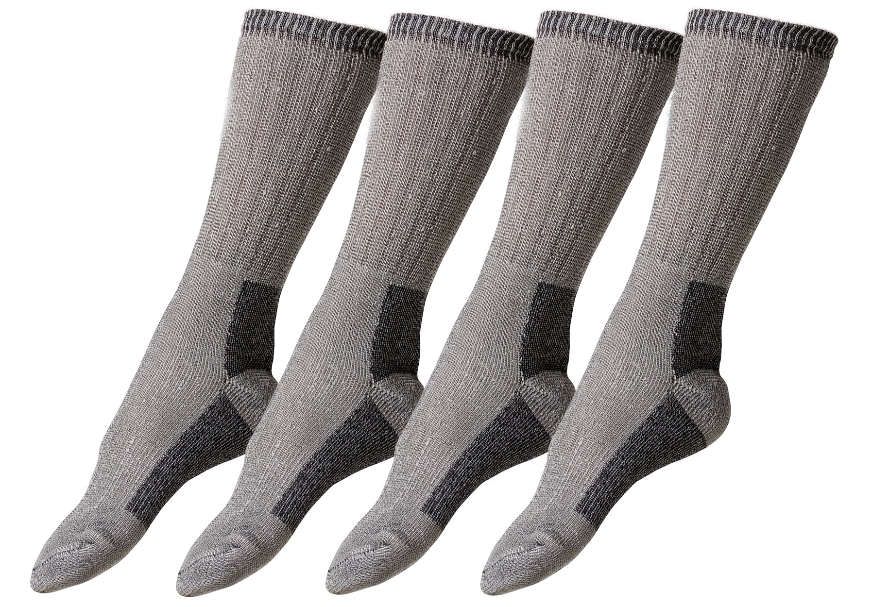 Winterlace 4 Pairs of Womens Merino Wool Socks 68, Trail Hiking