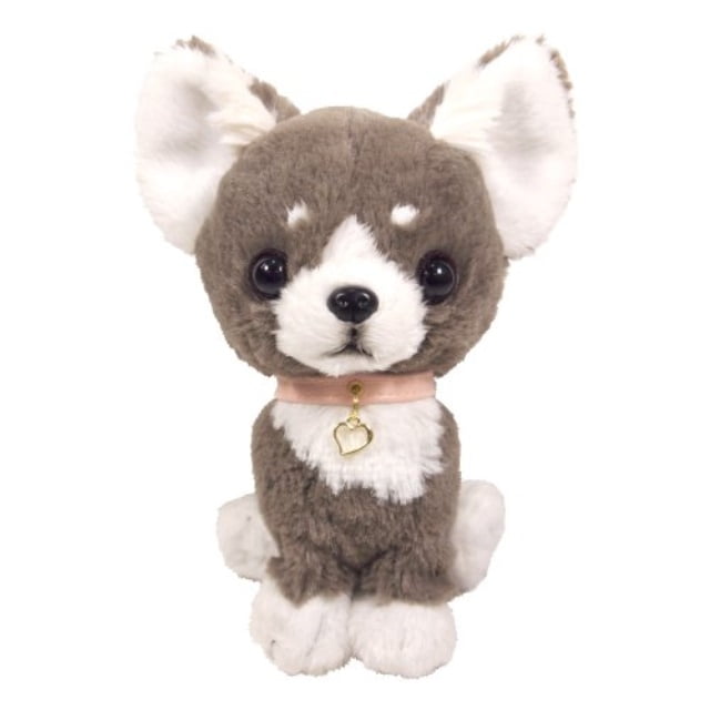 Pups! Stuffed toy Chihuahua gray(New Color) Japan Import - Walmart.com - Walmart.com