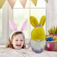 thumbnail image 4 of Xihbxyly Gnomo de Conejo de Pascua, Adorable Gorro Rojo a Cuadros, Decoración Navideña de Primavera, Perfecto para Estanterías y Mesas Del Hogar, Regalo Festivo, Diseño de Muñeca Sin Rostro, 1 Pieza,, 4 of 5