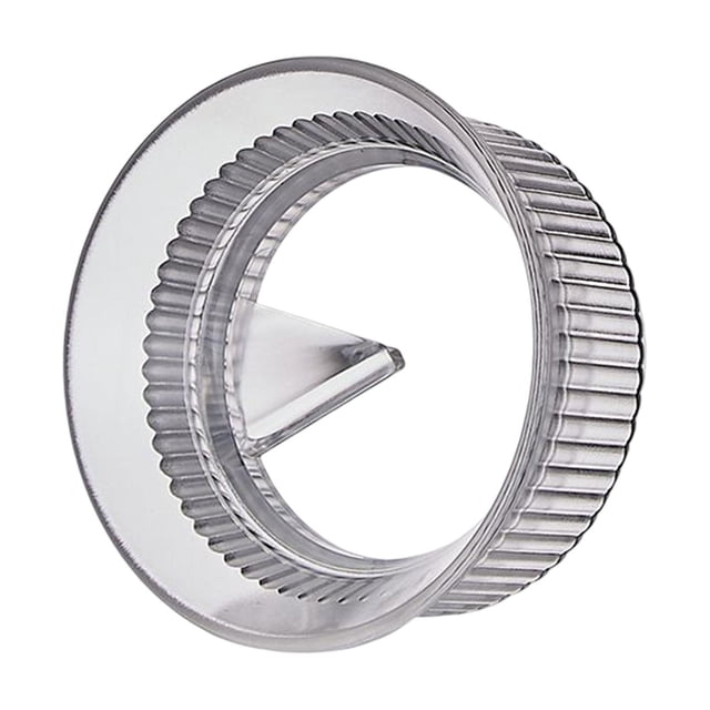 Embudo de dosificación Espresso, diseño giratorio, accesorios para máquina de café Espresso, anillos dosificadores de café de repuesto Transparente Pequeño Sunnimix Anillos dosificadores de café
