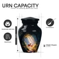 thumbnail image 3 of Yatskia Forest Deer Small Urns for Human Ashes Keepsake, Funeral Burial Urns for Human Ash, Mini Memorial Urn for Ashes Adult Male, (Classic Pack of 1, 3 Inch), 3 of 8
