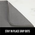 thumbnail image 5 of GORILLA GRIP Dish Drying Mat Thick Absorbent Microfiber Mat for Under Dryer Rack 16x18 In Gray, 5 of 10