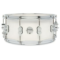 PDP PDCM6514SSPW 6.5 x 14 in. Concept Maple Snare Drum with Chrome Hardware - Pearlescent White Lacquer