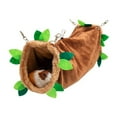 thumbnail image 2 of Pet Enjoy Hamster Tunnels Tubes Hammock Bed,Warm Swing Pet Hammock Guinea Pig Hideout Tunnel Tubes Toys for Rats Squirrel Ferrets Small Animal, 2 of 7