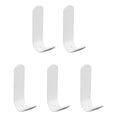 thumbnail image 2 of Ganchos Para Toallas, Ganchos De Pared Ganchos Para Abrigos Colgador De Pared Práctico Para Baño Para Dormitorio Para Cocina Para Oficina OTVIAP Blanco, 2 of 8