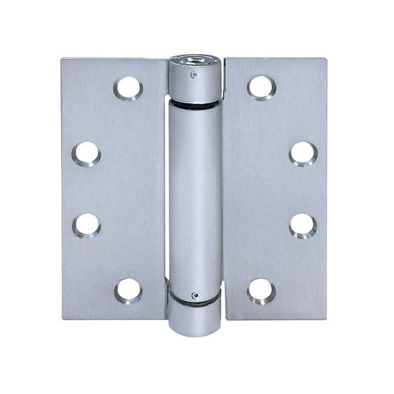 Tell Commercial Stainless Steel Square Spring Hinge - Removable Pin - 1 Piece
