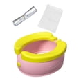 thumbnail image 1 of S SERENABLE Toilette Portable pour Enfants Facile à Nettoyer Réutilisable pour Voyage Bateau Pique-Nique RV Rose, 1 of 8
