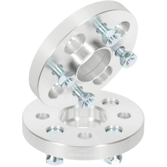 SCITOO 2Pcs 4x100 Wheel Spacers 20mm Thread Pitch 12x1.5 Hub Bore 56.1mm 4 Lug Wheel Spacers Fit for Integra Fit Civic Civic del Sol Prelude CRX for Accord Sephia Cooper Mirage Lancer