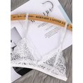 thumbnail image 1 of Sexy Floral Lace Bralette Wireless Unlined Bustier Top Lingerie-white-, 1 of 1