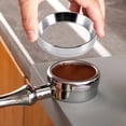 thumbnail image 4 of Anneau de Dosage 54mm Anneau de Dosage de Café en Acier Inoxydable Anneau de Dosage d'Espresso Entonnoir de Dosage de Café Anneau Protafilter pour Portafilter 54mm, 4 of 10
