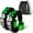 Green, variant on Rhino USA Synthetic Soft Shackle Rope (1-Pack) - 3/8 Inch x 22 Inch (31,400lb Min Break Strength) Offroad Soft Shackle Recovery Kit for Truck, UTV, ATV - Compatible With Jeep, Toyota, Ford & More!