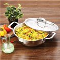 thumbnail image 5 of Kadai Vinod Platinum Triply de Acero Inoxidable 26 cm para Inducción, 5 of 5