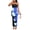 Blue, variant on Women Summer Strapless Maxi Dress Bodycon Floral Long Wedding Guest Dress Formal Cocktail Dresses Blue & Red Flower L (Work Appropriate Dresses With Sleeves)