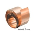 thumbnail image 3 of Cobre Delgada Lámina Rollo Hoja, 0.2x30x1000mm Puro Cobre Lámina Hoja Rollo Cobre Tira para Artesanías, Eléctricas Reparaciones, Puesta a Tierra, 3 of 5