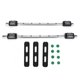 thumbnail image 1 of 2 guías de línea de alta precisión HG15, gran intercambiabilidad con 4 bloques deslizantes HG15 de 500 mm., 1 of 11