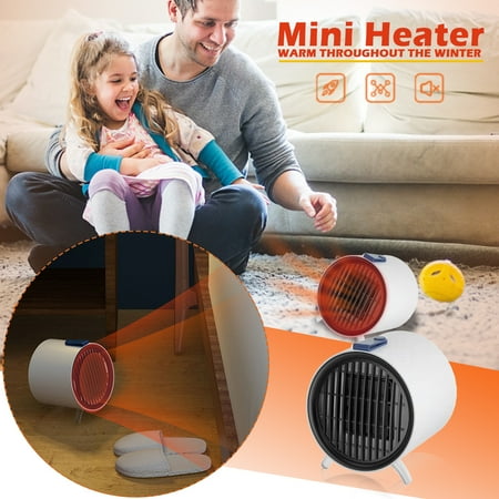 

Air Heater White The Heater Desk Air Heater Office Portable Heater Mini Household Small Appliances Plastic