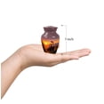 thumbnail image 3 of Truck Urn, Elegant Funeral Cremation Urn for Human Ashes Adult, Memorial Keepsake Burial Urn for Men & Women - 3Inch - Small/Mini Size - Single 1Pcs, 3 of 7