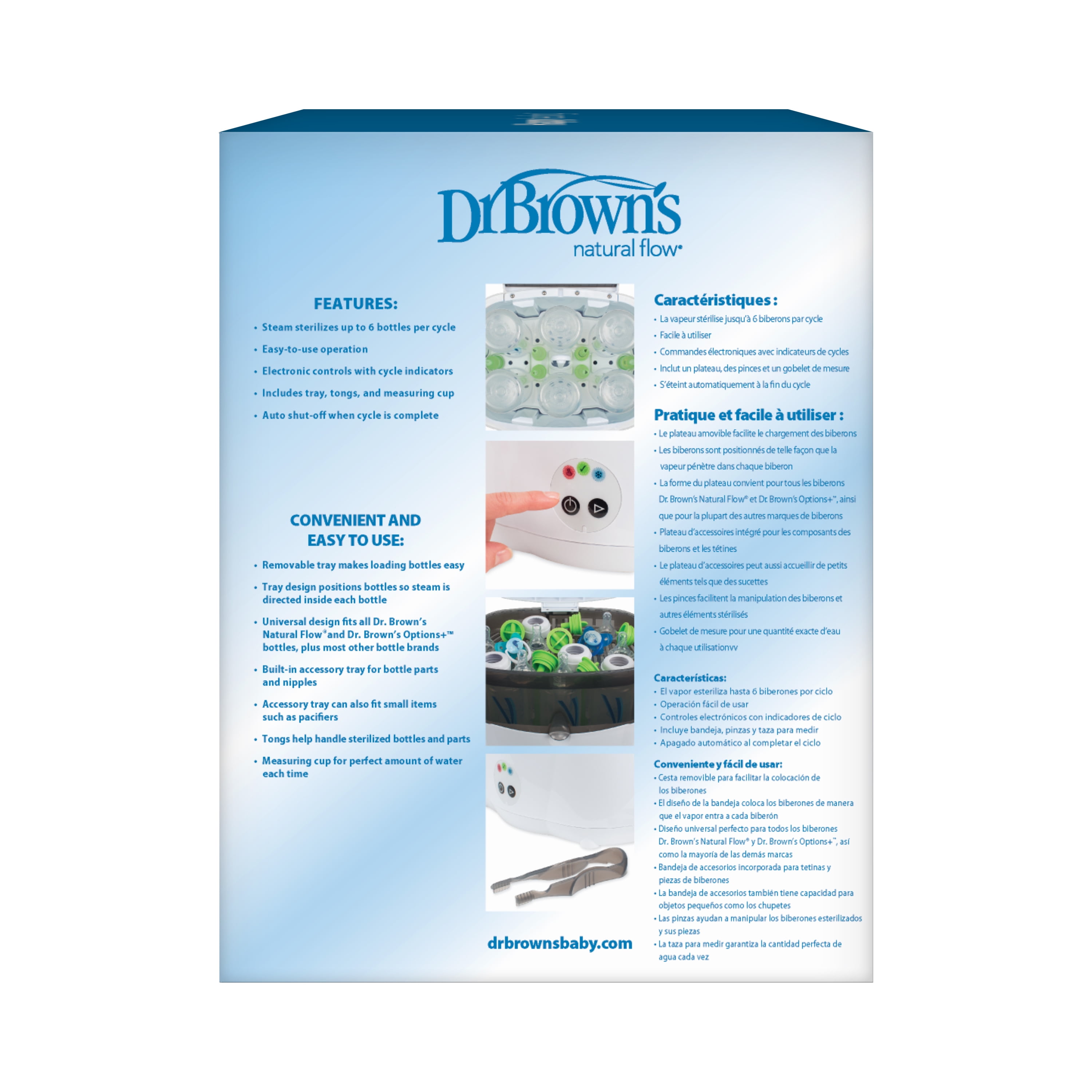 Dr Brown's - Deluxe Electric Bottle Warmer & Sterilizer in Pakistan —  BabybnBeyond (Pvt) Limited