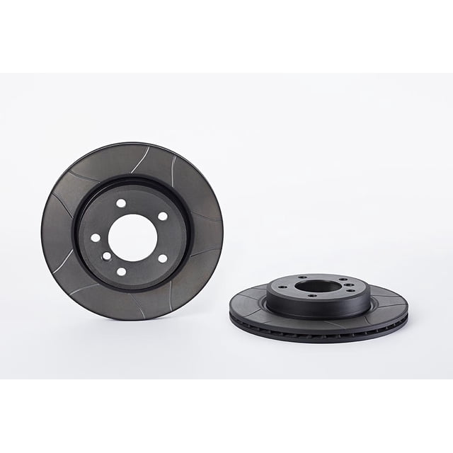 Par de DISCOS RANURADOS Z4 2003 al 2008 BMW 3.0L L6 Delanteros BREMBO .