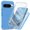 Blue, variant on ShellTech for Google Pixel 9 Pro XL Case Non Yellowing Heavy Duty Soft TPU Dual Layer Bumper Rugged Protective Shockproof Slim Case Cover,Black