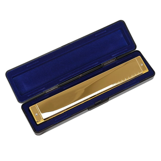 OULII 1 Pce Clé Harmonica Durable 28 Trous pour Débutants et Amateurs de Musique