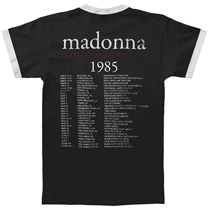 Madonna ツアーTシャツ Madonna ツアーTシャツ – 古着屋Top of the Hillのネット通販サイト